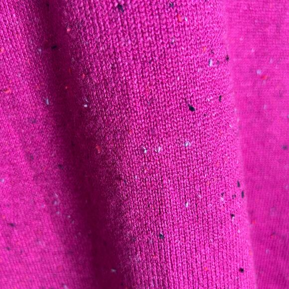 Talbots Women's Kitty Tweed Open Neck Shift Sweater Dress XL Petite New - Picture 5 of 10